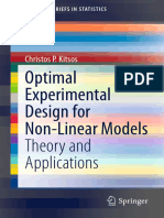 Optimal Experimental Design For Non-Linear Models Theory and Applications