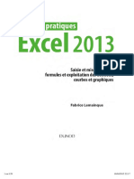 Travaux Pratiques Excel 2013