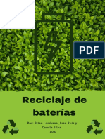 Reciclaje de Baterías