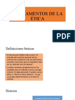 Fundamentos de La Ética