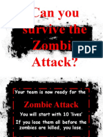 Can You Survive The Zombie Attack?