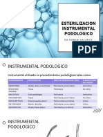 Esterilizacion Instrumental Podologico