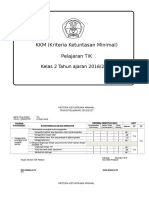 KKM Tik Kelas 2 PDF Free