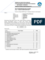 Surat Keterangan Lulus