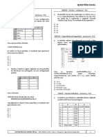 Excel: questões e fórmulas comuns