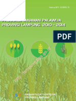 Produksi Tanaman Palawija Provinsi Lampung 2010 - 2014