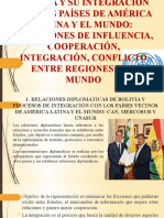 BOLIVIA Y SU INTEGRACIÓN CON LOS PAÍSES DE AMÉRICA LATINA Y EL MUNDO (1)