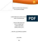 Informe electromagnetismo, TRANSFORMADOR