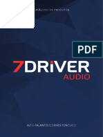 Catálogo - 7driver Audio - 2021 - Site