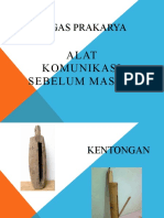 Tugas Prakarya Kentongan