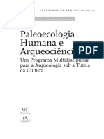 MORENO-GARCIÁ - Paleoecologia Humana e Geociências