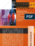 Anatomia y Fisiologia