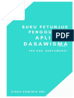 Buku Panduan Dasawisma Input Data