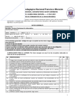 Cuestionario - Diagnostico Fundamentos de La Educación Básica