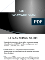 Bab 1 - Tasawwur Islam