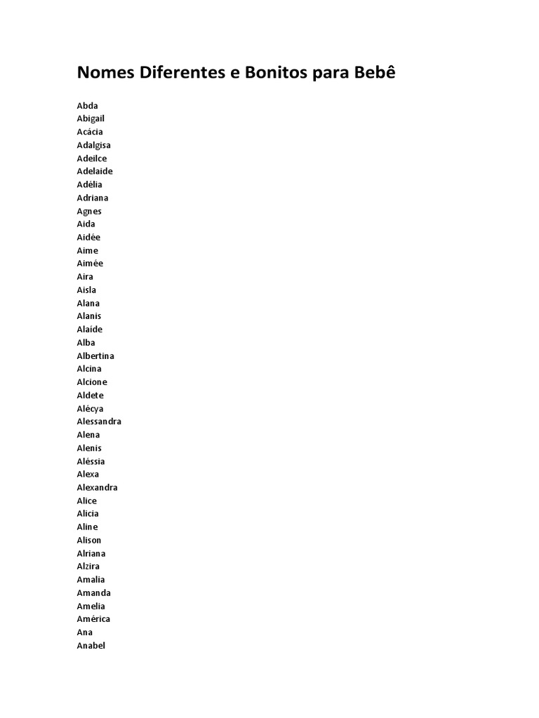 Descubra 67 nomes estrangeiros para bebês - Dicionário de Nomes Próprios
