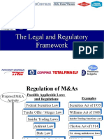 Regulatory Framework for M&As