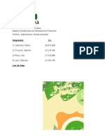 Sin Pote. Trabajo - Excel