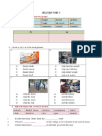 Bài Tập Unit 3: 1. Put the words in the box into two groups