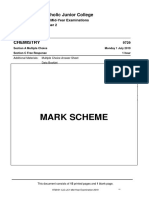 2019 JC1 H2 MYE Sections A and C - Mark Scheme With Examiners Comments