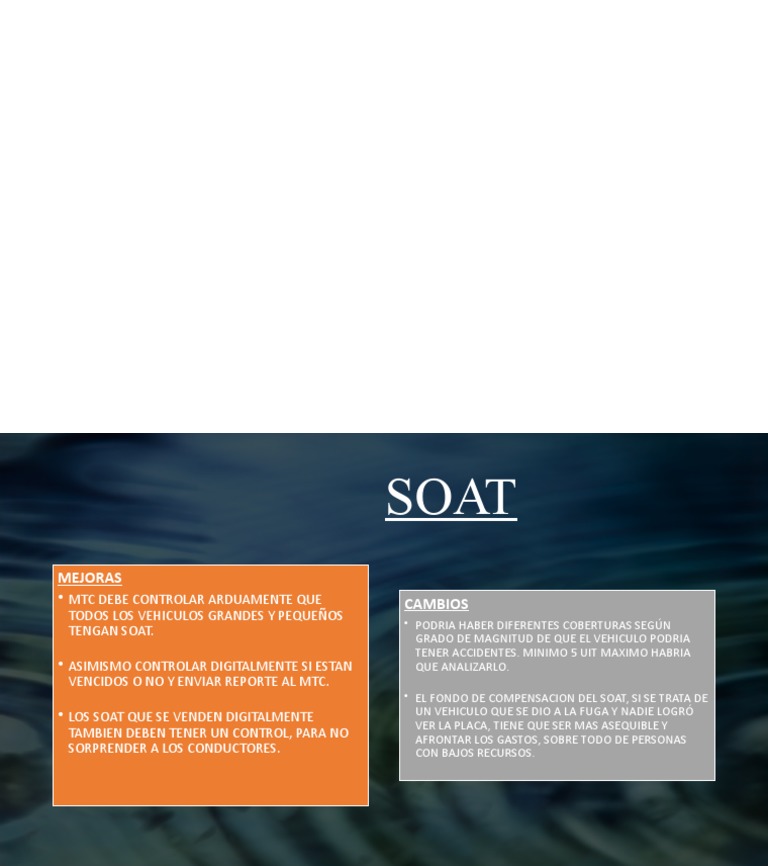Soat 2 | PDF