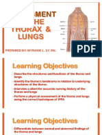 RLE Lecture Thorax Lungs