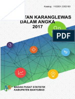 Kecamatan Karanglewas Dalam Angka 2017