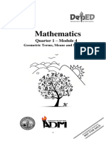 Mathematics: Quarter 1 - Module 4