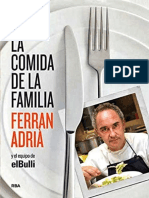 La Comida de La Familia Ferran Adriá by Ferran Adriá