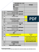 Contraponto I - Cronograma de Aulas - 2020.01