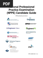 National Professional Practice Examination (NPPE) Candidate Guide