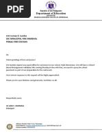 Request Letter For Tree Removal | PDF