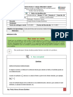 GUIA No. 24 - Límites de Funciones Indeterminadas