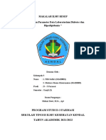 Makalah Parameter Data Laboratorium Diabetes Mellitus Dan Hiperlipidemia