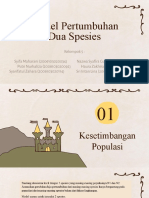 KLP 5 - Model Pertumbuhan Dua Spesies