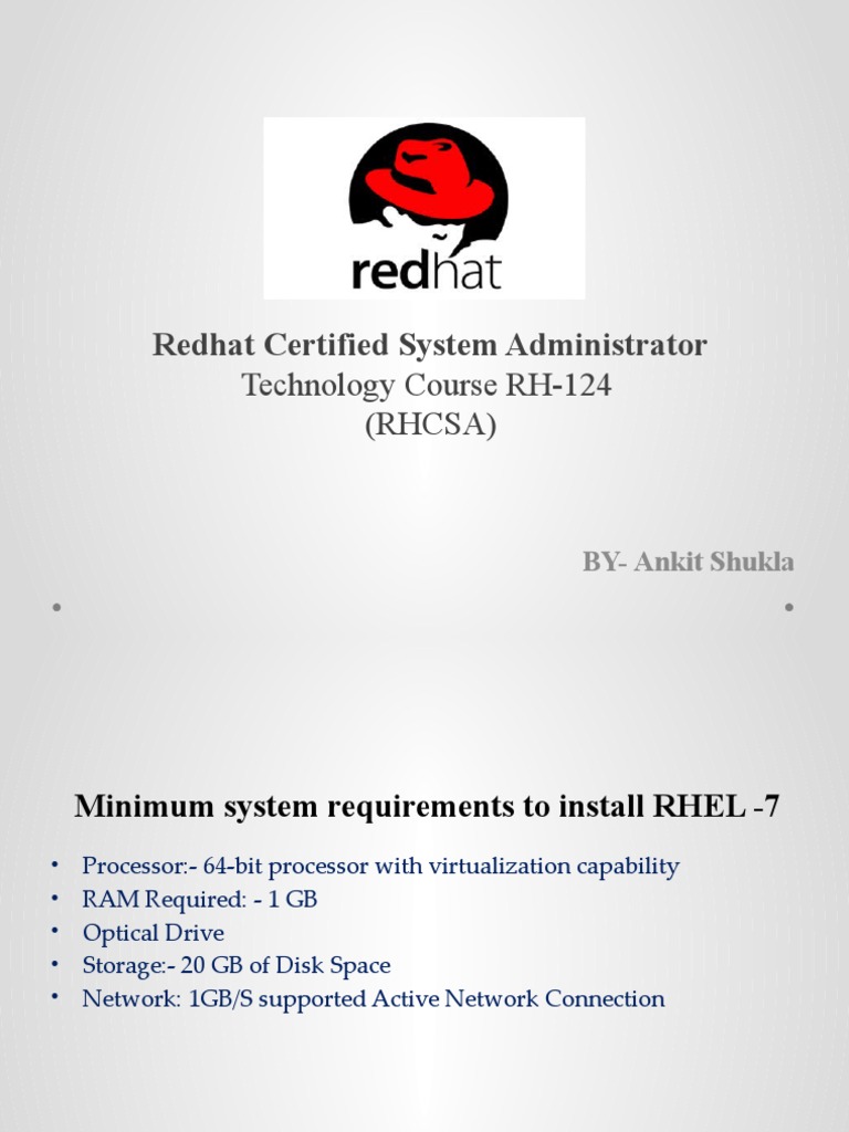 RHCSA-3 Linux Installation | PDF