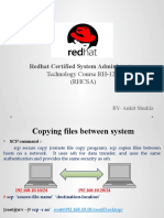 RHCSA-17 Copying Files Between System Securely