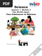 Science7 q1 Mod3 Two Worlds Apart Pure Substances vs. Mixtures FINAL08122020