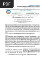 Jurnal Resti: Analisis Kinerja Skema MPEG Surround Pada Pengkodean Audio 22 Kanal Menggunakan Bitrate 1000 - 2000 Kbps