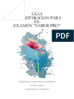 Guía de Preparación para El Exámen Saber Pro Con Estructura