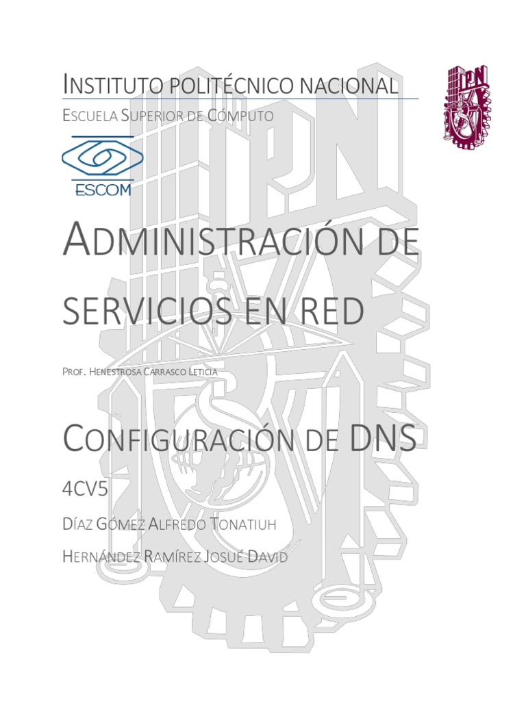 Act13 DNS Multi DiazAlfredo HernándezJosué | PDF | sistema de nombres ...