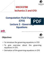 MECH3780 Fluid Mechanics 2 and CFD