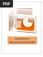 PowerPoint 2007: Features and Tutorial | PDF | Microsoft Office ...