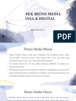 Prospek Bisnis Media Massa & Digital