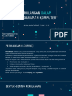 Kuliah 6 & 7 Pemrograman TKL - Anisa