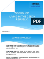 Workshop Living in The Czech Republic: WWW - Expatlegal.cz