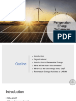 Renewable Energy Introduction