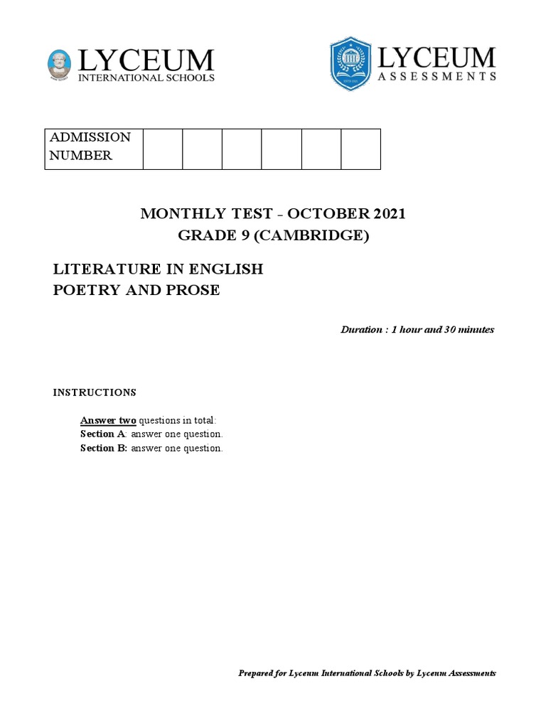 Literature in English PDF