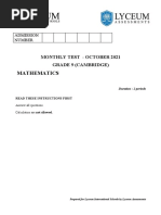 Pick 'N' Mix Paper - Crossover Paper 3 - Solutions | PDF | Mathematics