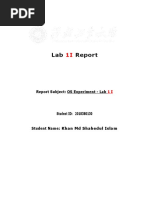 Operating System Lab Report